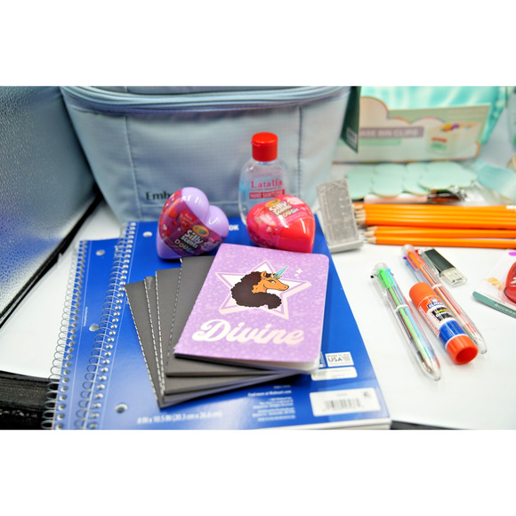 EcoTech Tie-Dye Backpack with Embark Lunch Bag and Back to School Supply Set - Picture 10 of 16